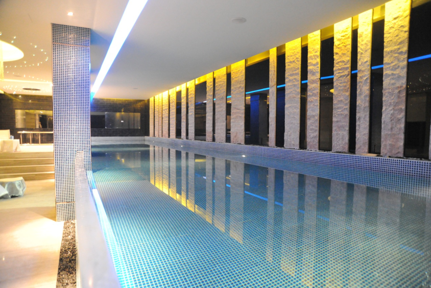 別墅室內游泳池，別墅游泳池，別墅泳池設計