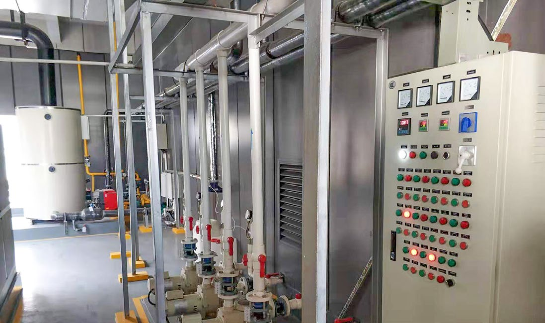 長沙福天興業(yè)泳池項(xiàng)目機(jī)房