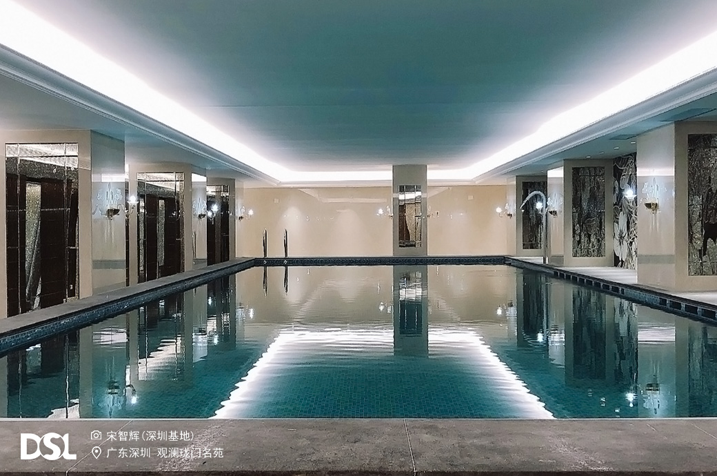 室內泳池，別墅泳池