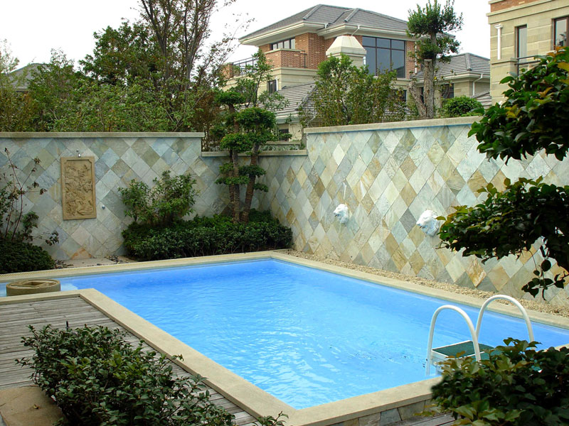 別墅游泳池這樣設計，空間利用與美觀度雙雙拉滿！