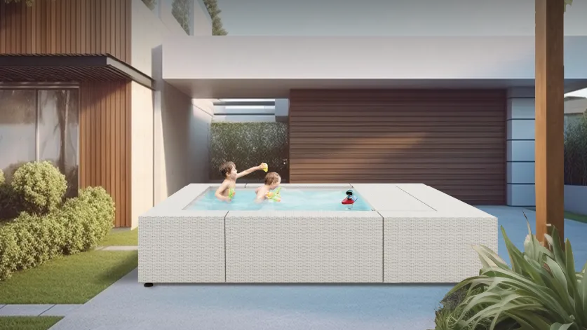 別墅游泳池設計,別墅泳池設計,別墅泳池設計方案